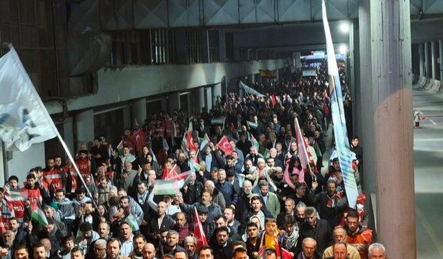 Mescid-i Aksa'nın İsrail Tarafından Kapalı Tutulması Ankara'da Protesto Edildi