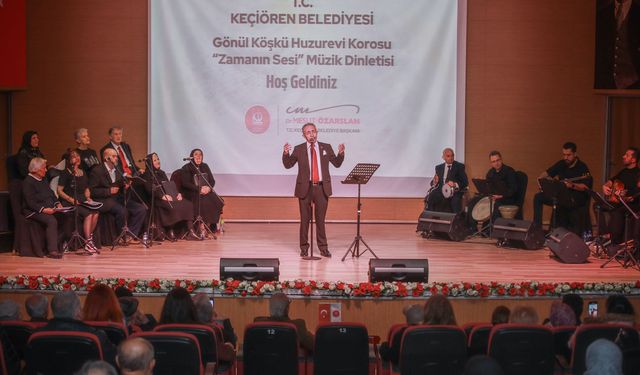 “Zamanın Sesi” Keçiören’de Yankılandı