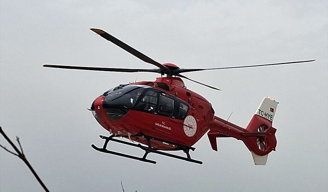 Beypazarı’ndan Helikopterle Acil Sevk