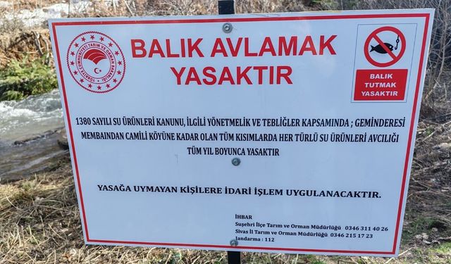 Geminbeli mevkisinde balık avı yasaklandı