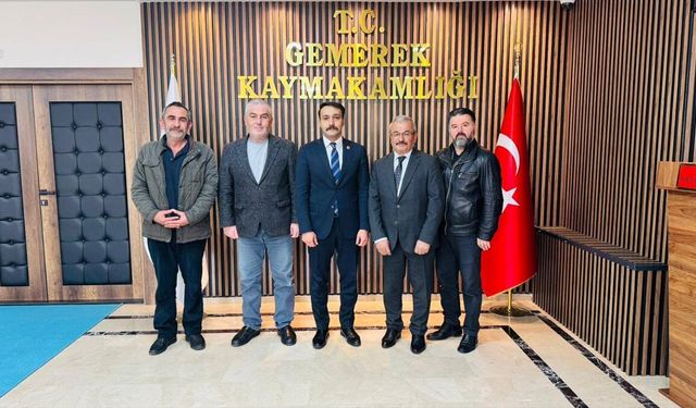MHP Gemerek İlçe Teşkilatı, bir dizi ziyaret gerçekleştirdi