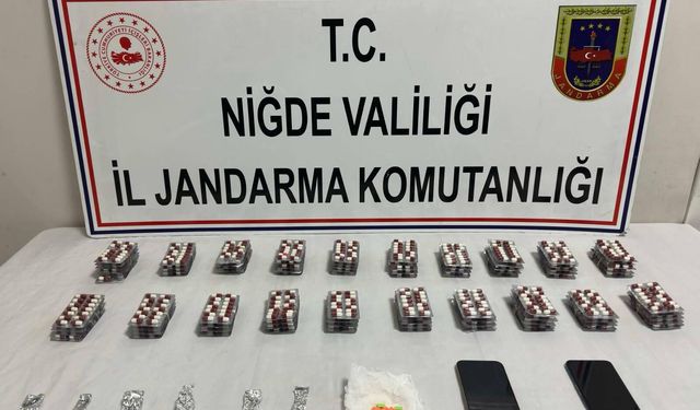 Niğde'de uyuşturucu operasyonu
