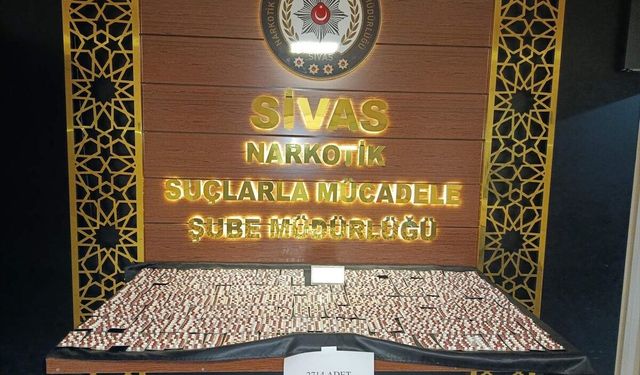 Sivas'ta uyuşturucu operasyonu