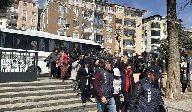 Tokat merkezli 12 ilde operasyon: 64 tutuklu