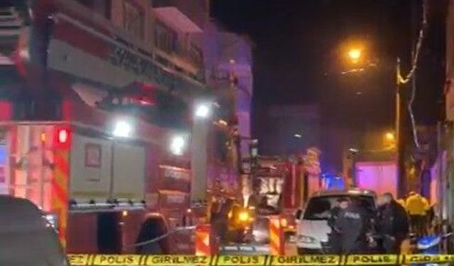 2 katlı evde yangın çıktı, hayatını kaybetti
