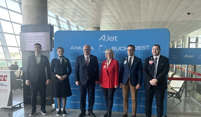 AJet Ankara'dan Bükreş'e direkt uçuşları başlattı
