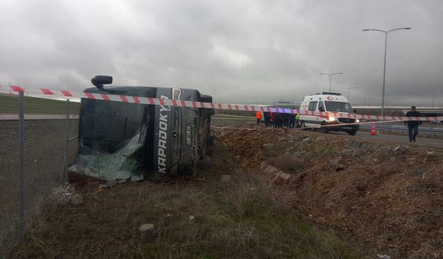 Aksaray'da feci kaza: 20 yaralı