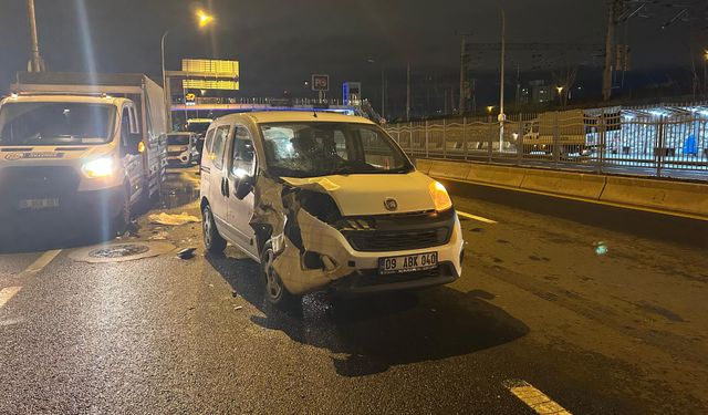 Ankara’da Gece Kazası: Motosiklet Sürücüsü Ağır Yaralandı
