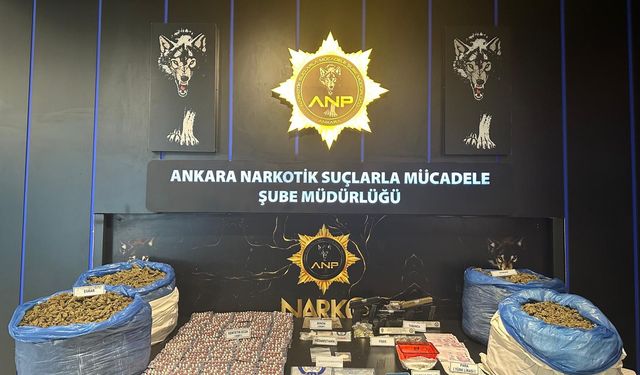 Ankara'da uyuşturucu operasyonları yapıldı