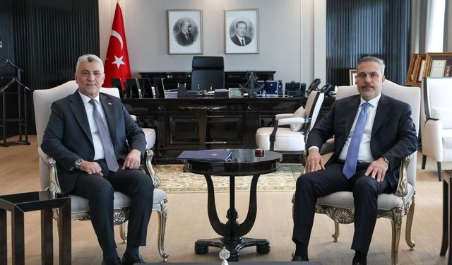 Bakanlar Fidan ve Bolat bir araya geldi