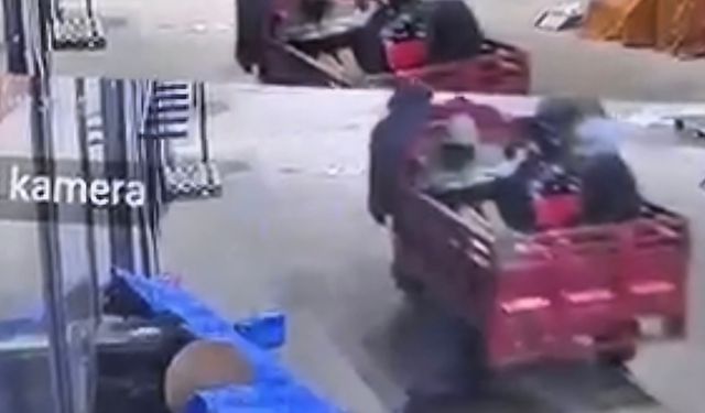 Çarşıdaki ayakkabı hırsızlığı kamerada