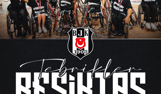 Cumhurbaşkanı Erdoğan'dan Beşiktaş'a tebrik mesajı