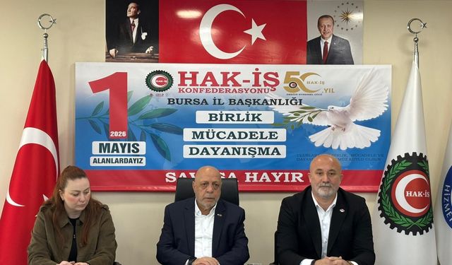 "Dünyaya kötü örnek olan 1 Mayıs geçmişimiz var"