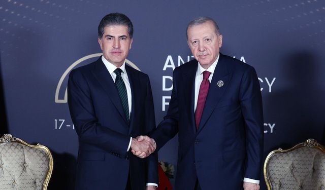Erdoğan, IKBY Başkanı Barzani ile Görüştü: Bölgesel Gelişmeler Masadaydı