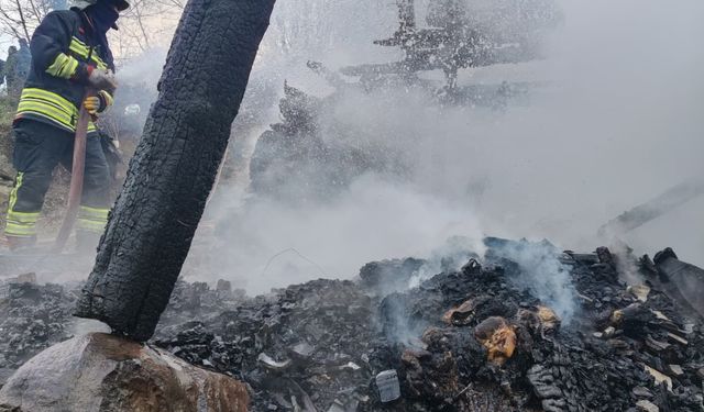 Evinde yangın çıktı, hayatını kaybetti