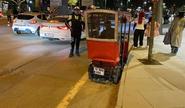 İnegöl’de Kutlamada Alkollü Sürücüye 92 Bin 500 TL Ceza