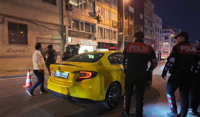 Kadıköy'de helikopter destekli denetim