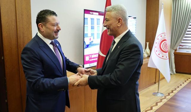 Ömer Bolat, Fahad Abualnasr'ı kabul etti