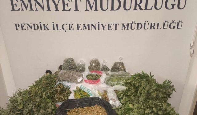 Pendik'te uyuşturucu operasyonu