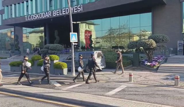 Üsküdar Belediyesi'ne Operasyon!