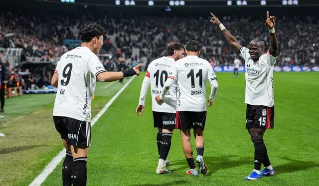 Beşiktaş Evinde 3 Puanı 4 Golle Aldı