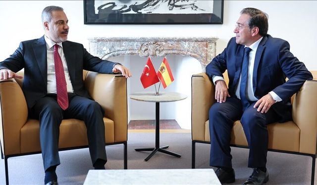 Bakan Fidan’dan İspanyol Mevkidaşıyla Kritik Görüşme