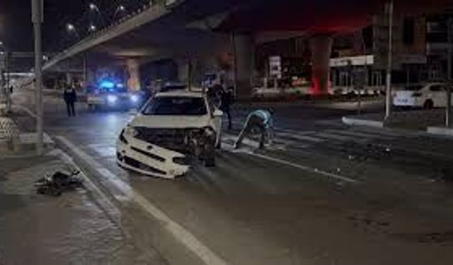 Kayseri’de iki otomobil çarpıştı: 1 yaralı