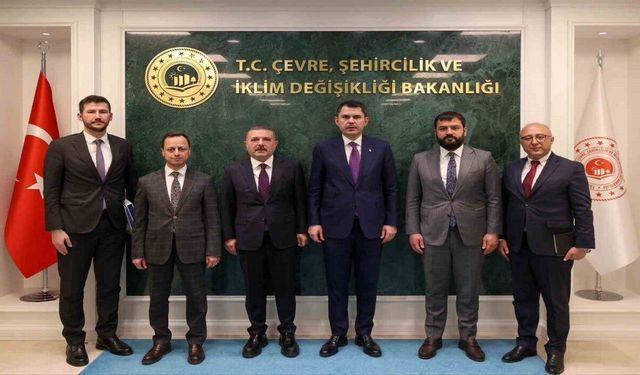 Sincan İçin Yeni Projeler Masada: Bakan Kurum ile Başkan Ercan Bir Araya Geldi