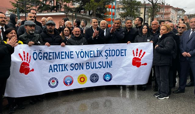 Öğretmene Yönelik Şiddete Karşı Sendikalardan Ortak Tepki!