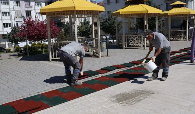 Baharla Birlikte Mamak’ta Parklar Yenileniyor