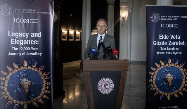 12 bin yıllık takı yolculuğu Ankara’da sergilendi