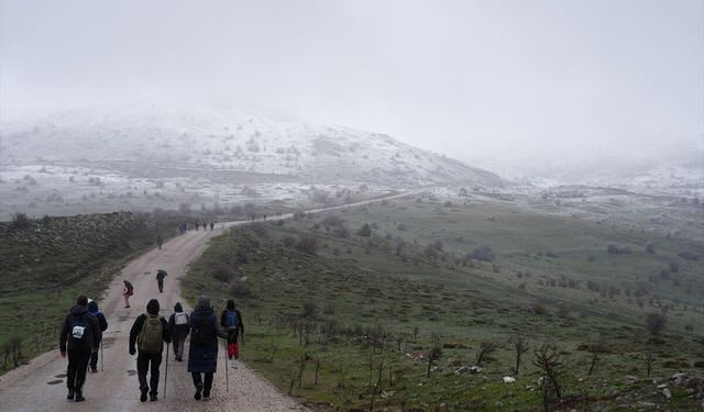 Başkentte Şaşırtan Görüntü: Mayıs Ayında Kar Yağışı