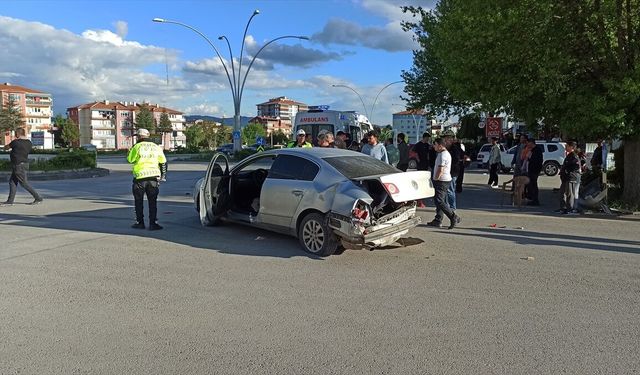 Ankara’da feci çarpışma: 1 kişi yaralandı