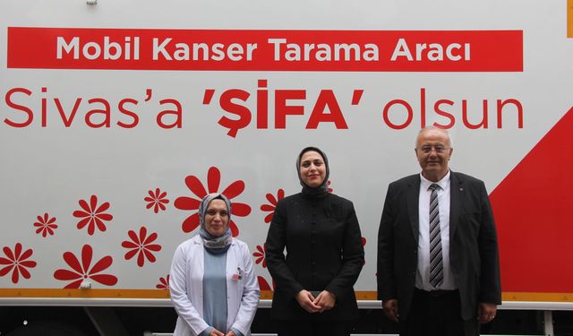 Mobil kanser tarama aracı Zara'da