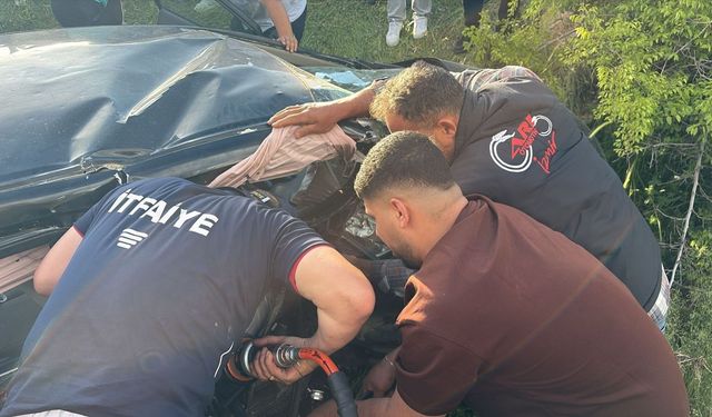 Adıyaman'da feci otomobil kazası!