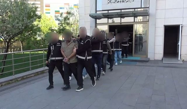 Ankara merkezli 6 ilde suç örgütü operasyonu!