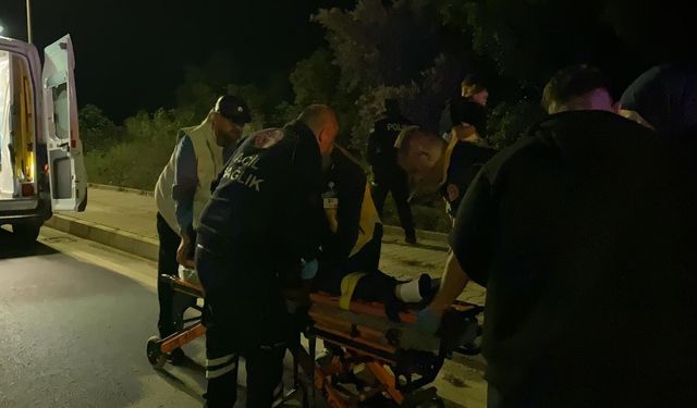 Bursa’da trafik kazası: Zeytinliğe savrulan araçta 4 kişi yaralandı