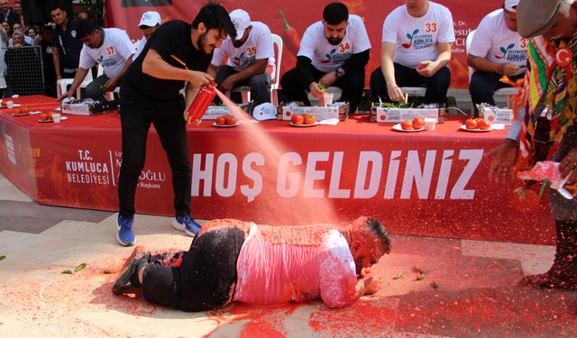 En fazla acı biber yeme yarışı