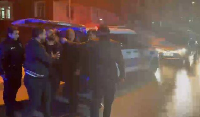Gözaltına alınan şüpheli, kelepçeli halde kaçtı