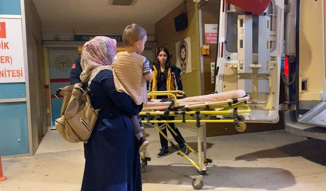 İnegöl’de ranzadan düşen 2 yaşındaki çocuk ağır yaralandı