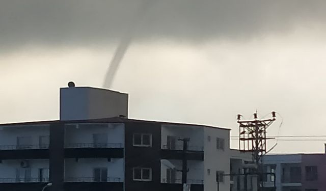 İskenderun Körfezi'nde hortum!