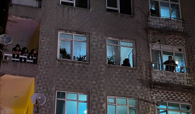 Kayseri’de 4 Katlı Binada Yangın