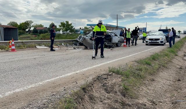 Kırıkkale'de feci kaza: 2 ölü, 7 yaralı