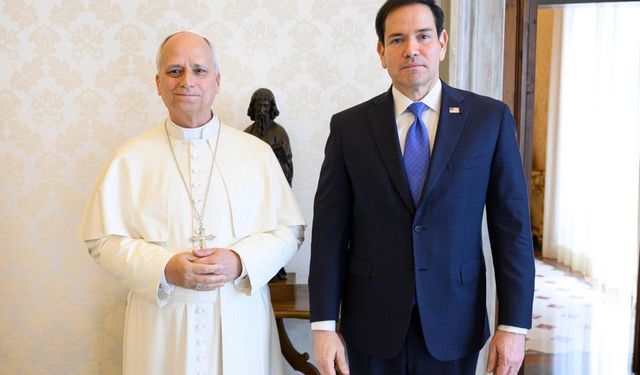 Papa 14'üncü Leo, Bakan Rubio ile görüştü