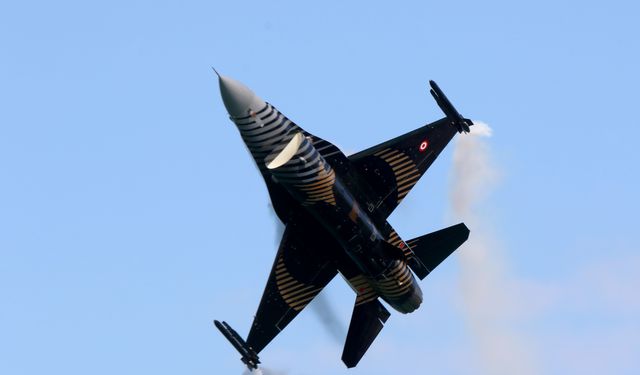 Samsun semalarında nefes kesen gösteri