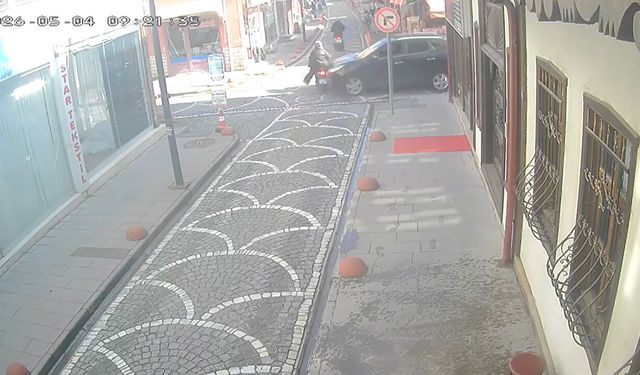 Tokat'ta cip ile motosiklet çarpıştı
