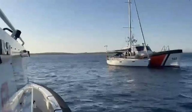 Yelkenli teknede 158 kilo esrar