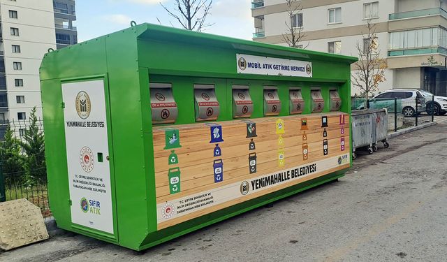 Yenimahalle’de Sıfır Atık Hamlesi: Atık Getirme Noktaları Artırıldı