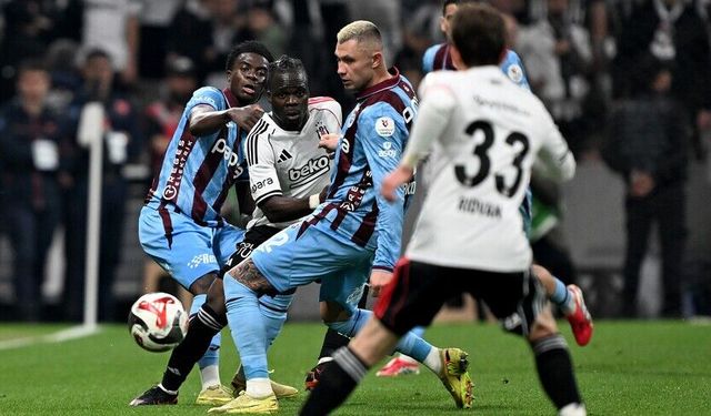 Trabzonspor Deplasmanda Beşiktaş’ı Devirdi