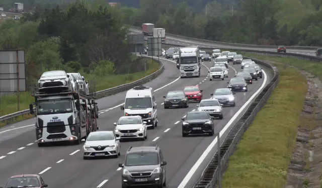 Bayram Dönüşü Trafiğine Ağır Vasıta Kısıtlaması